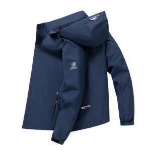 Logotipo personalizado Otoño Invierno chaqueta al aire libre más terciopelo engrosamiento a prueba de viento impermeable ropa de Montañismo con longitud larga - Product Image 2