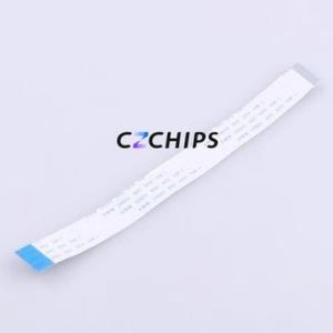 JS05B-26P-150-4-8 FFC Cable (Flexible Flat Cable) P=0.5mm Connector 26P 0.5mm 0.3mm Reverse - Product Image 1