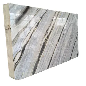 Newstar роскошный синий Danube мрамор Mesa под заказ натуральный камень для обработки поверхности стола мраморная плитка