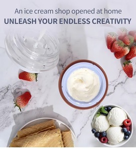 Machine à crème glacée portable automatique robuste et légère pour la maison et la cuisine, pour faire de la crème glacée molle maison - Product Image 6