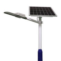 Long temps de travail autoroute alliage gradateur de gradation personnalisé lampadaires solaires pour sud-américain grand magasin marché vente entière