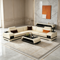 KEHUI Fabricants de mobilier de salon Dubaï, ensemble de meubles de salon de style antique arabe Majlis, grand canapé en rotin et tissu de cuir mexicain