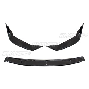 Splitter de pare-chocs avant Corolla, aspect fibre de carbone, style sport, protection de pare-chocs avant pour Toyota Corolla 2019-2022, accessoires de voiture - Product Image 5