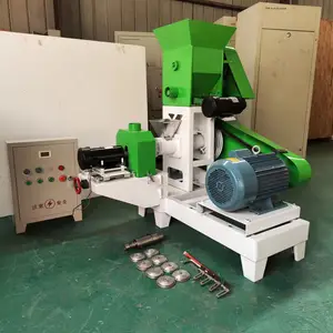 Puffing pet food processing machines fish feed pellet machine fish pellet making machine Pet food