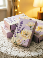 Boîte d'emballage en papier de style cosmétique personnalisée pour cadeaux de festival avec logo