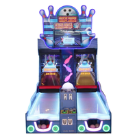 Machine de jeu à jetons pour 2 joueurs, machine de simulation de bowling Lane Master, à vendre