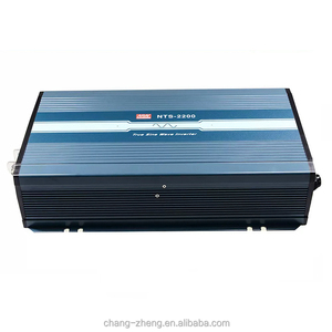 Meanwell NTS-2200 2200W onde sinusoïdale Pure DC à Ac onduleur d'énergie de voiture domestique DC 12V 24V 48V à AC 100V 110V 115V 120V onduleur solaire - Product Image 1