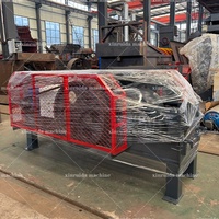 Concasseur à deux rouleaux robuste pour granit, concasseur à rouleaux pour basalte, concasseur à double rouleau pour quartz, pour projets ferroviaires