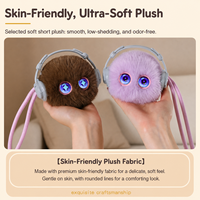 Jouet en peluche interactif IA en gros, compagnon intelligent parlant avec yeux LED expressifs, idéal pour les enfants