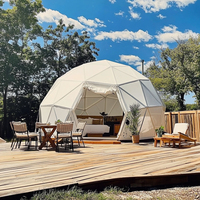 Tente dôme Maison Jardin Pod Mars Restaurant Hôtel Woods Tente géante transparente pour 4 Glamp Tenda Shade Canvas