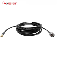 Câble coaxial N mâle femelle vers SMA mâle femelle 50 ohms RF Pigtail RG58/LMR 195 200 240 pour routeur WiFi, récepteur GPS, amplificateur de signal