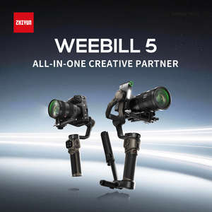 <span class=keywords><strong>Zhiyun</strong></span> Weebill <span class=keywords><strong>5</strong></span> Gimbal de Cámara de 3 Ejes con Capacidad de Carga de 3 kg y Liberación Rápida de Doble Capa para Grabación de Video Profesional - Product Image 1