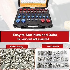 Chủ đề Checker, Nut và Bolt chủ đề Checker, Bolt Kích thước và chủ đề đo - Product Image 4