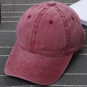 قبعة بيسبول قطنية عتيقة قابلة للتعديل للجنسين، قبعة رياضية بنمط حروف مطبوعة وصباغة باهتة - Product Image 3