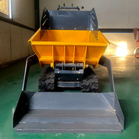 KOCHUANG Hocheffizienter Mini-Raupenlader und -Dumper für schlammige Bergstraßen – Stabil und reibungslos für den Baubedarf – Hergestellt in China