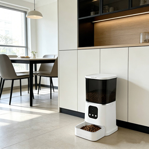Distributeur automatique de nourriture pour animaux de compagnie avec contrôle intelligent, en ABS de qualité alimentaire, directement de l'usine - Product Image 1