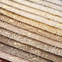 Tissu d'ameublement en velours à motif marbré doré, velours bronzé en polyester pour canapé, coussin, rideau