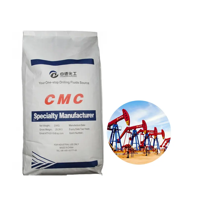 Dầu khí phụ gia bê tông phụ gia Carboxymethyl cellulose CMC HV nhà máy