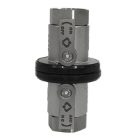 Raccords à déconnexion rapide avec filetage NPT DN50, pression de 16 bars, améliorent l'efficacité des applications de refroidissement liquide des centres de données