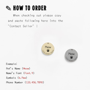 Индивидуальная идентификационная бирка для домашних животных, кошек, собак, ошейник, дизайнерская собака, оригинальная гравировка ожерелья, цепочка, очаровательные принадлежности для собак, бирка, товары с именем - Product Image 2