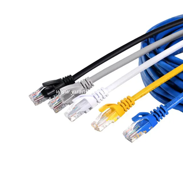 Rj45 Kabel Krimpen Machine Volautomatische Ethernet Kabel Productielijn