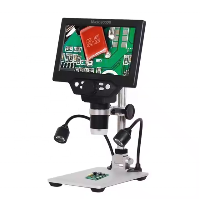 1200X Digital Microscope Hd 7inch Screen Electron Microscope Mobile Phone Repair Industrial Magnifying Glass