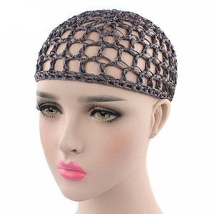 Bonnet en maille <span class=keywords><strong>pour</strong></span> femme, <span class=keywords><strong>filet</strong></span> à <span class=keywords><strong>cheveux</strong></span> en crochet, snood, couvre-chef <span class=keywords><strong>de</strong></span> <span class=keywords><strong>nuit</strong></span>, turban, <span class=keywords><strong>filet</strong></span> à <span class=keywords><strong>cheveux</strong></span> en rayonne tricotée, enveloppe <span class=keywords><strong>pour</strong></span> <span class=keywords><strong>cheveux</strong></span>, <span class=keywords><strong>filet</strong></span> <span class=keywords><strong>pour</strong></span> la tête - Product Image 3