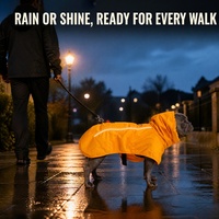 Manteau de pluie pour chien, lavable en machine, pour chiot, fournisseur d'articles pour animaux de compagnie