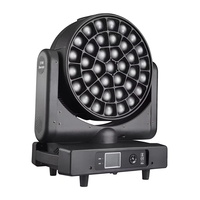 Lampe frontale mobile professionnelle B-eye RGBW 37 pièces zoom LED éclairage de scène lampe mobile Clay Parker DMX512 contrôle