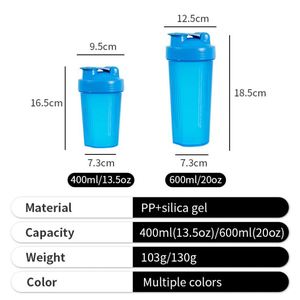 2026 Sports Fitness Powder Plastic Portable Protein Shaker Cup for Students - Product Image 2