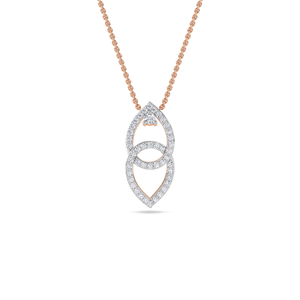 จี้เพชรเลี้ยงในห้องปฏิบัติการสุดวิจิตรสำหรับผู้หญิง งานฝีมือประณีต ทองคำแท้ 14K สไตล์วินเทจ ดูเป็นธรรมชาติ ระยิบระยับยาวนาน - Product Image 6