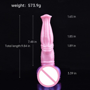 Dildo de Silicona Suave con Nudo Grande, Fantasía Animal, Pene Realista Enorme, Juguetes Sexuales Anales, Estimulador Vaginal, Dildos, Juguetes para el Ano - Product Image 3