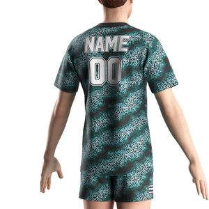 Camisetas de Rugby con Cuello en V para Equipos de Fisicoculturismo, Diseño Impreso - Product Image 6