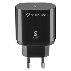 Chargeur USB Type-C SUPER FAST CHARGER 25W Power Delivery Noir ACHSMUSBCPD25WK - Product Image 1