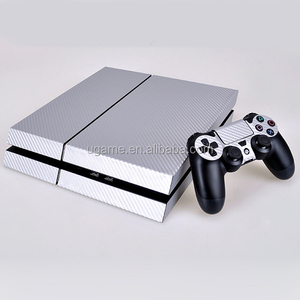 สติกเกอร์ไวนิลลายคาร์บอนไฟเบอร์คุณภาพสูงสำหรับคอนโซล PS4มีดีไซน์หลากหลายในสต็อก - Product Image 2
