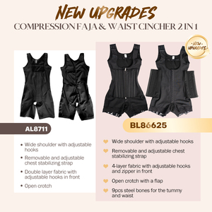 Faja Reductora Postoperatoria <span class=keywords><strong>de</strong></span> Liposucción Colombiana BBL, Moldeadora <span class=keywords><strong>de</strong></span> Cuerpo Completo, Prenda <span class=keywords><strong>de</strong></span> Compresión para Mujer - Product Image 3