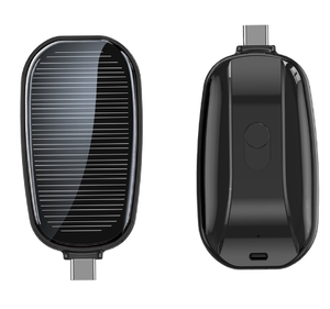Mini Power Bank <span class=keywords><strong>Solaire</strong></span> Porte-clés 1200 mAh, <span class=keywords><strong>Chargeur</strong></span> <span class=keywords><strong>Solaire</strong></span> Portable pour Téléphone (iPhone et <span class=keywords><strong>Android</strong></span>) - Product Image 1