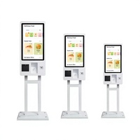 Kiosque de paiement libre-service sur pied LIVERDOL, plusieurs tailles, vente en gros usine, avec SDK, TPV, NFC, boîtier métallique et écran LED