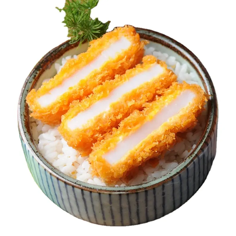 fast seafood easy to cook fried Breaded Squid Fillet frozen process food for restaurant