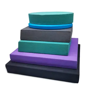 GRASSFIT Best Selling Wholesale high quality physiotherapy Yoga Foam balance disc Pad for core stability balance Training