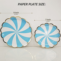 Assiettes jetables écologiques en papier motif dentelle, design minimaliste, sûres pour les aliments, idéales comme cadeau d'affaires