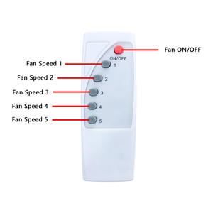 40W 12V DC Quạt trần bảng điều khiển với <span class=keywords><strong>IR</strong></span> điều khiển từ xa học tập mã pcba bảng mạch Loại sản phẩm điều khiển từ xa - Product Image 3