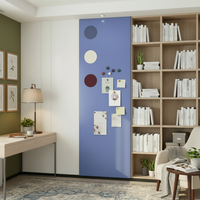 Autocollants muraux magnétiques double couche UCI DIY Art Déco, réutilisables, avec support magnétique ferreux souple, taille personnalisée, échangeables librement, décoration de chambre