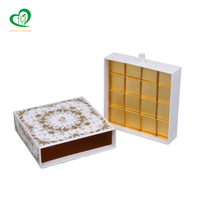 Caja de embalaje de chocolates Premium para comida con logotipo personalizado para bombones, dulces, dulces, regalo, embalaje, barra de chocolate, caja de papel