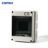 Boîtier de distribution étanche IP67 CNPNJI HT-12 voies, montage sur panneau, armoire de distribution, ABS PC, pour instruments électriques et électroniques