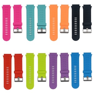 Bracelet de montre intelligente pour <span class=keywords><strong>Garmin</strong></span> <span class=keywords><strong>Forerunner</strong></span> <span class=keywords><strong>920XT</strong></span> avec vis originales + couteau utilitaire Bracelet de montre en silicone - Product Image 3