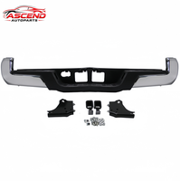 Pare-chocs arrière en acier chromé - Sans trous pour capteurs, ajustement direct pour Toyota Tacoma 2016 2017 2018 2019 2020 Spécifications US