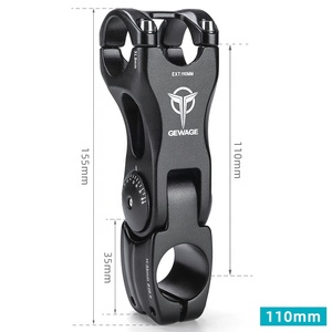 GEWAGE Aluminum Alloy Hollow Out MTB <strong>Stem</strong> Adjustable Height Bicycle Parts <strong>Stem</strong> Bike <strong>Stem</strong> - Product Image 5