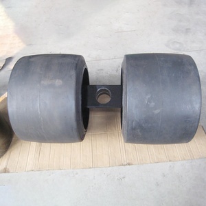 Sistema de Rodaje para Remolques <span class=keywords><strong>Mafi</strong></span> 80T-100 Toneladas, Remolques para Camiones Semirremolque, Material de Acero y Goma con Ejes y Neumáticos Sólidos - Product Image 3