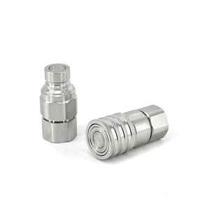 <span class=keywords><strong>Coupleur</strong></span> rapide <span class=keywords><strong>hydraulique</strong></span> à face plate Yisong ISO16028, zéro fuite, haute pression, acier trempé, raccord rapide <span class=keywords><strong>hydraulique</strong></span> - Product Image 1